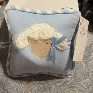 Woof Poof Polyester Lamb Pillow, plays Mary Has a Little Lamb. New with tag.